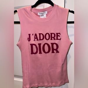 Rare Vintage Christian Dior tshirt! Super cute, fits fabulous! US size 6.